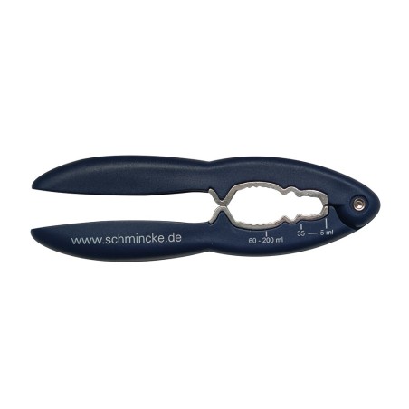 Schmincke pliers for opening paint tubes