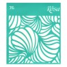 Rosa talent self-adhesive stencil 9x10cm
