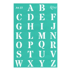 Rosa talent A4 self-adhesive stencil
