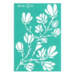 Rosa talent A4 self-adhesive stencil