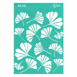 Rosa talent A4 self-adhesive stencil