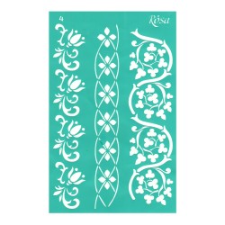 Template Rosa Talent 13x20cm