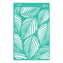 Rosa talent szablon samoprzylepny 13x20cm