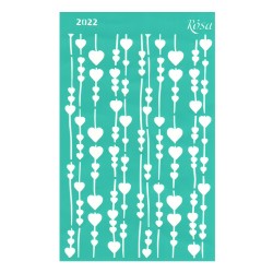 Template Rosa Talent 13x20cm