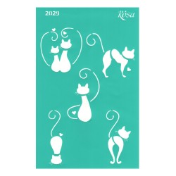 Template Rosa Talent 13x20cm