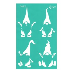 Template Rosa Talent 13x20cm