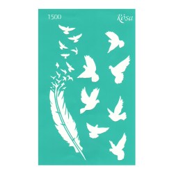 Template Rosa Talent 13x20cm