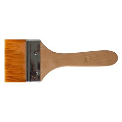 Rich synthetic flat brushes eco series