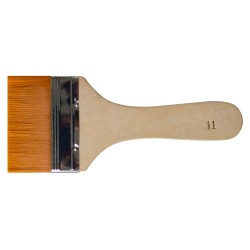 Rich synthetic flat brushes eco series