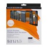 Daler Rowney simply acrylic brushes set synthetic brushes in case