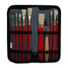 Daler Rowney simply oil brushes set synthetic brushes in case 10
