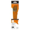 Daler Rowney simply acrylic brushes set of 5 pcs synthetic brushes
