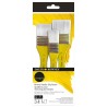 Daler Rowney simply mixed media synthetic brush set 3 pieces