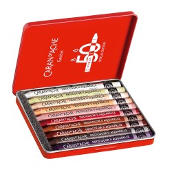 Caran d'Ache neocolor II portrait wax pastels 10 pieces metal pack
