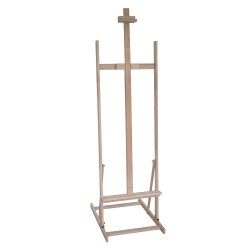 Beech easel on Tolek base