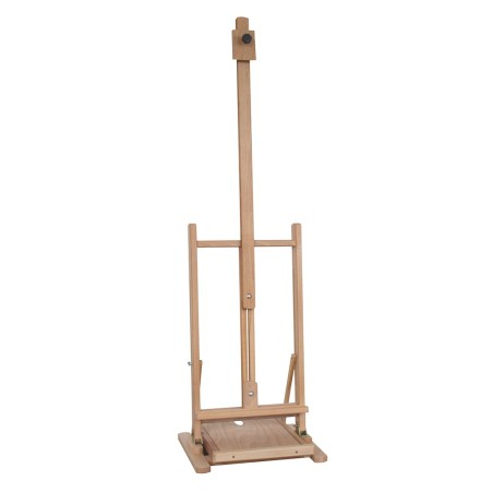 Tina beech table easel with pull-out desktop