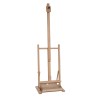 Tina beech table easel with pull-out desktop