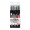 Sakura pigma micron zestaw cienkopisów 4+2 gratis