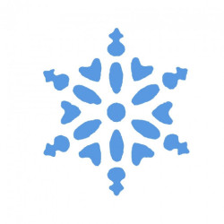 Christmas template - snowdrop -  SZAŁ DLA PLASTYKÓW - Profesjonalny Sk