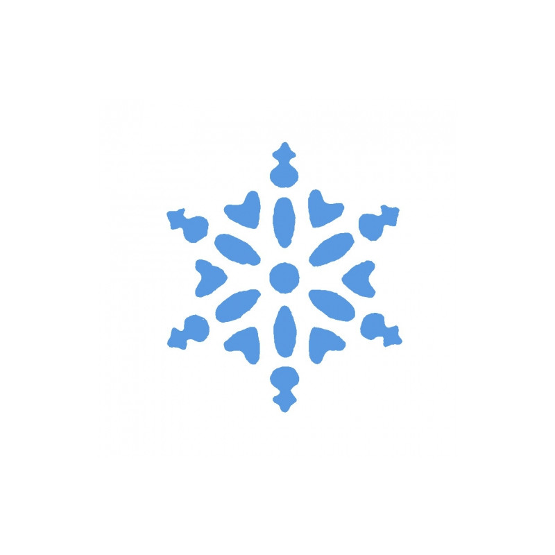 Christmas template - snowdrop -  SZAŁ DLA PLASTYKÓW - Profesjonalny Sk