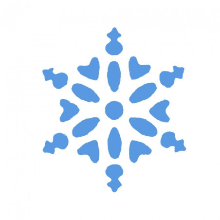 Christmas template - snowdrop -  SZAŁ DLA PLASTYKÓW - Profesjonalny Sk