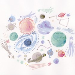 Kuretake gansai tambi granulating colors 2 set of 5 watercolors