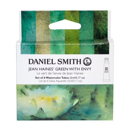 Daniel Smith Watercolour Jean Haine's Green With Envy 6x5ml