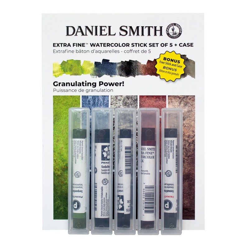 Daniel Smith Watercolour Stick Granulating Power 5 Sticks