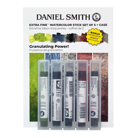 Daniel Smith Watercolour Stick Granulating Power 5 Sticks