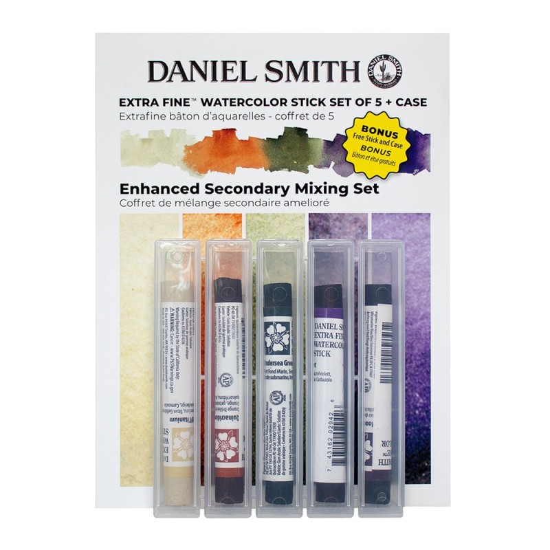 Daniel Smith Watercolour Stick Enhanced Secondary Mixing 5 Sticks