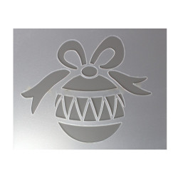 Szablony świąteczne - bombka SZAŁ DLA PLASTYKÓW - Profesjonalny Sklep 