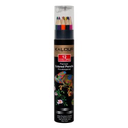 Kalour premium colored pencils soft touch zestaw 12 kredek