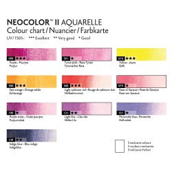 Caran d'Ache neocolor II pop pastele woskowe 10 sztuk metalowe opakowanie