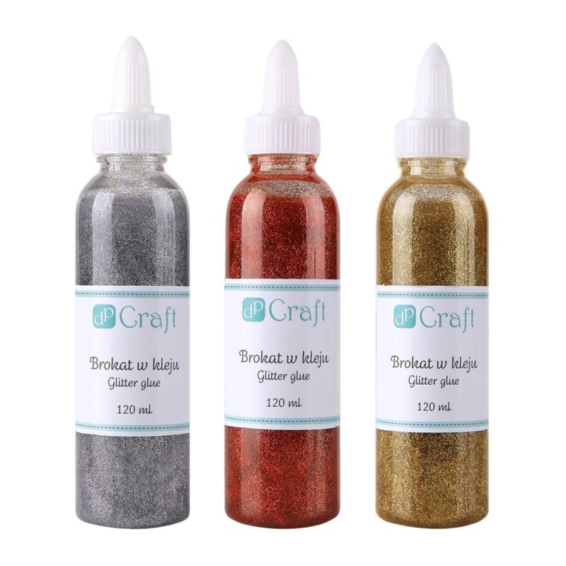 DP Craft glitter in glue 120ml