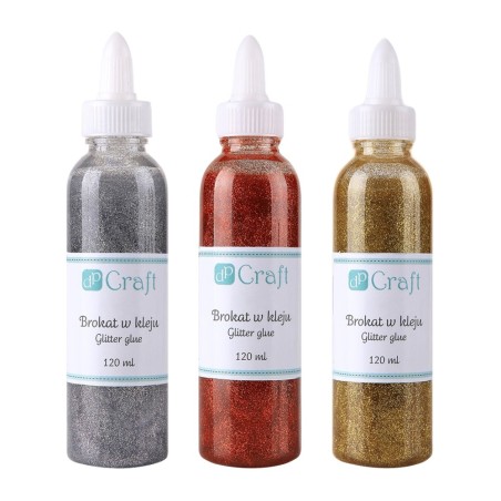 DP Craft glitter in glue 120ml