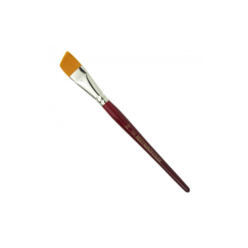 Restaurohouse flat bevelled nylon brushes series 722