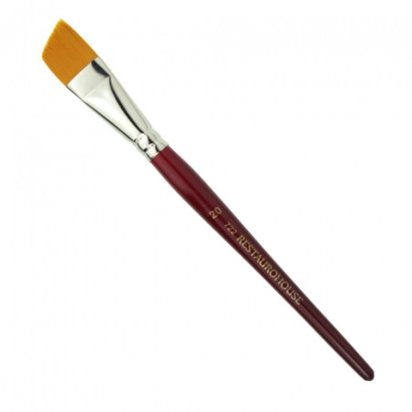 Restaurohouse flat bevelled nylon brushes series 722