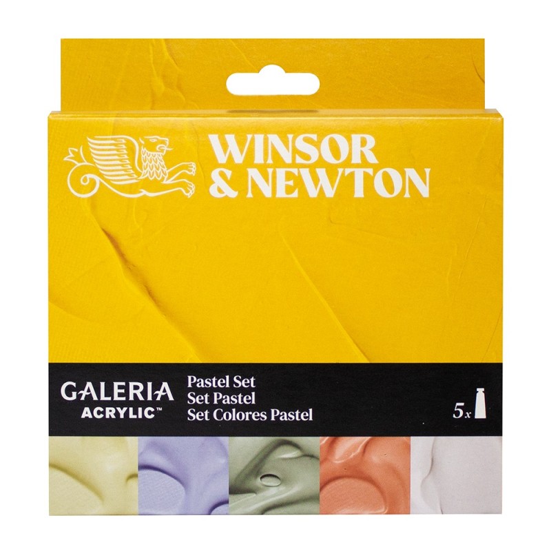 Winsor&Newton galeria pastel zestaw farb akrylowych 5x60 ml
