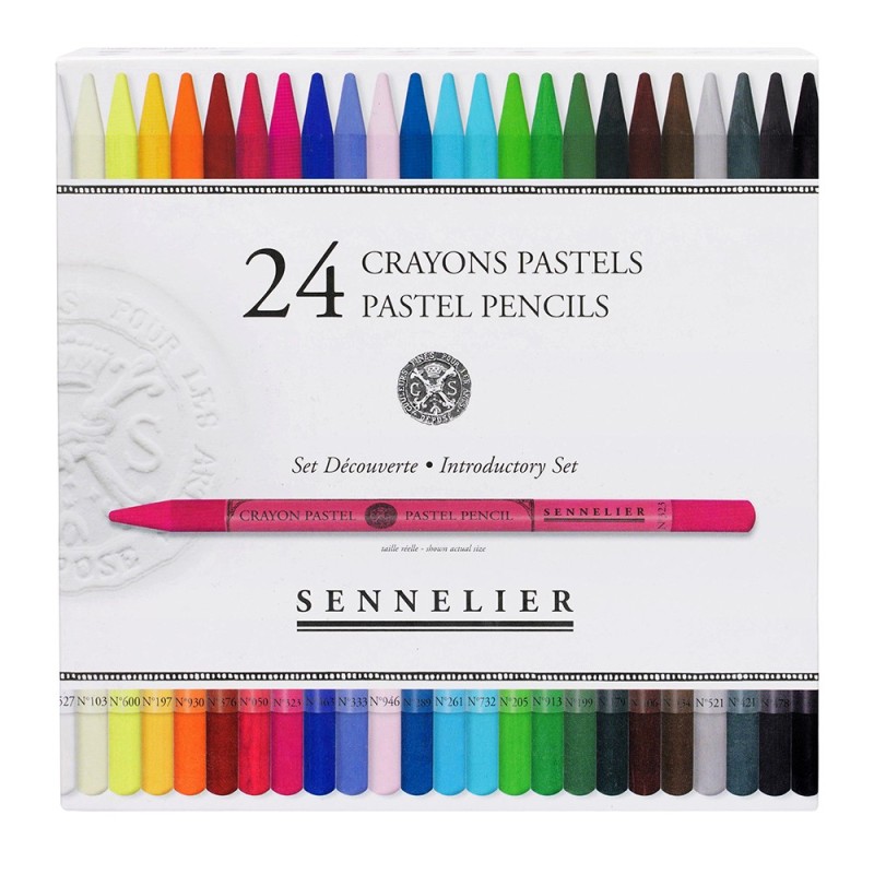 Sennelier Introductory zestaw pasteli suchych w kredce 24 sztuki
