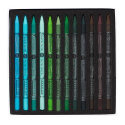 Sennelier Introductory crayons pastels set 48 pieces