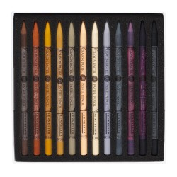 Sennelier Introductory crayons pastels set 48 pieces