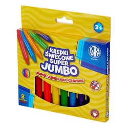 Astra jumbo wax zestaw kredek świecowych