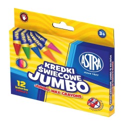 Astra jumbo wax zestaw kredek świecowych