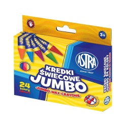 Astra jumbo wax zestaw kredek świecowych