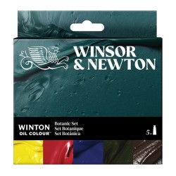 Winsor&Newton Winton Botanic Oil Paint Set 5x37ml