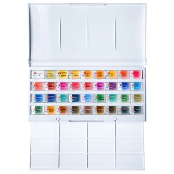 White nights watercolor paint 36 colors plastic packaging