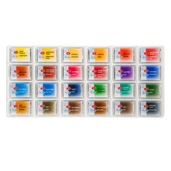 White Nights watercolor paints 24 colors cardboard packaging