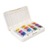 Białe noce farby akwarelowe botanica 12 kolorów plastikowe opakowanie