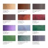 White Nights Watercolor Granulating Paints and Earth Colors 12 Colors Plastic Packaging