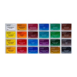 Sonnet farby akwarelowe 24 kolory kartonowe opakowanie